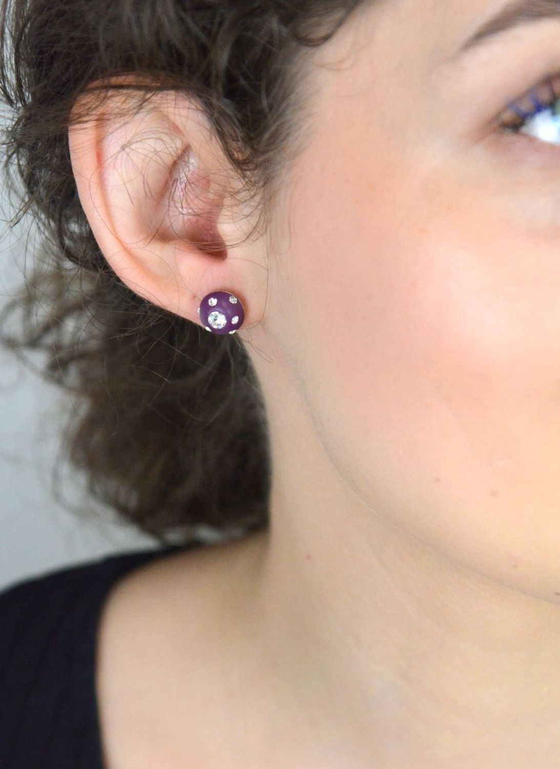 Srebrne kolczyki fioletowe z cyrkoniami, DIA-KLC-6880-925.jpg