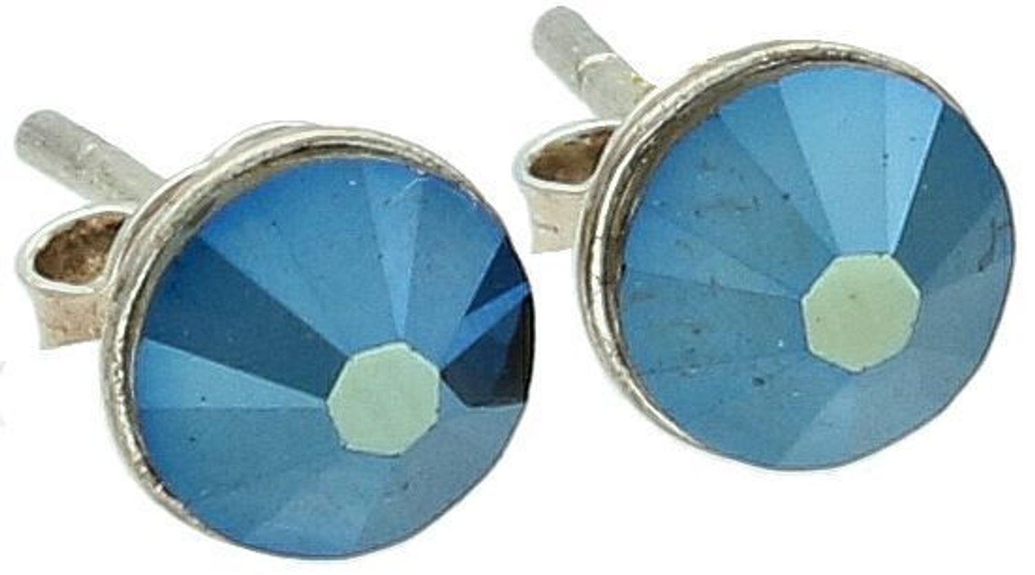 Kolczyki srebrne granatowe cyrkonie 925, DIA-KLC-6901-925.jpg