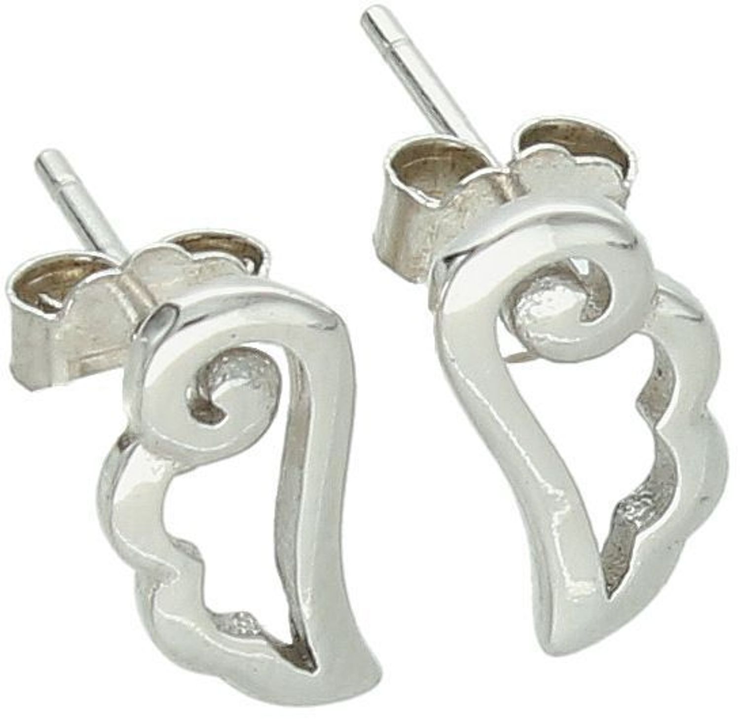 Kolczyki srebrne skrzydła próba 925, DIA-KLC-6916-925 Delikatne kolczyki w kształcie skrzydeł to subtelna biżuteria o wyjątkowym znaczeniu. Symbolizują wolność, ochronę i duchowe uniesienie1.jpg