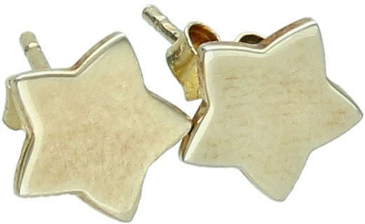 Kolczyki damskie srebrne pozłacane 925 – DIA-KLC-6987-925. Delikatne gwiazdeczki, zapięcie na sztyft, waga 0,90 g, rozmiar 8 mm. Minimalistyczna biżuteria na co dzień i na prezent!1.jpg