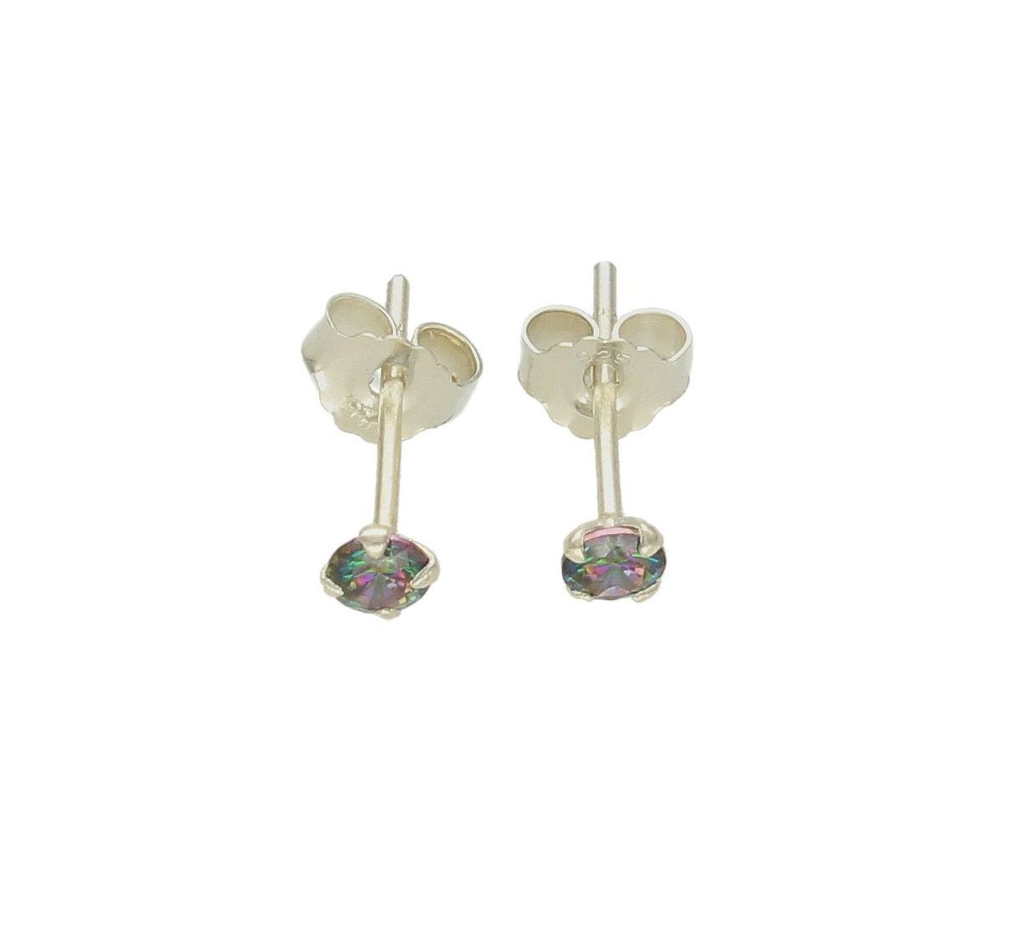 Minimalistyczne kolczyki wkrętki srebrne z połyskującym kamieniem 3 mm DIA-KLC-71213-925. Wykonane z najwyższej jakości srebrna próby 925 wyglądają bardzo elegancko. Kolczyki w wyjątkowym stylu, wpisujące się w obecne trendy m.jpg