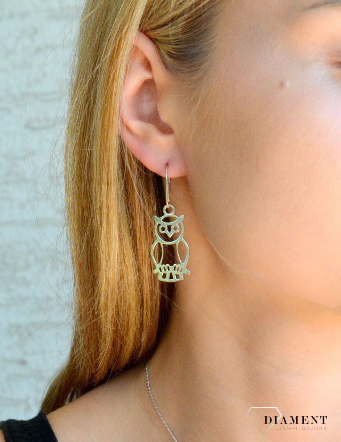 Srebrne kolczyki damskie 925 wiszące sowy DIA-KLC-8187-925. Srebrne kolczyki damskie. Srebrne kolczyki wiszące. Kolczyki srebrne z wiszącymi sowami. Kolczyki na bigiel idealne na prezent..jpg