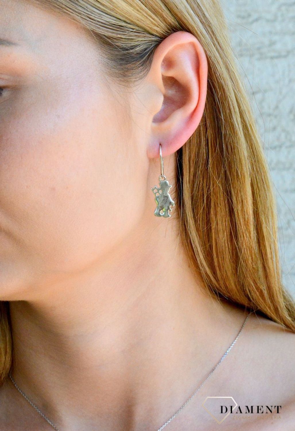 Srebrne kolczyki damskie 925 wiszące Kominiarze DIA-KLC-8214-925. Srebrne kolczyki damskie. Srebrne kolczyki wiszące. Kolczyki srebrne z wiszącym kominiarzem. Kolczyki na bigiel idealne na prezent..jpg