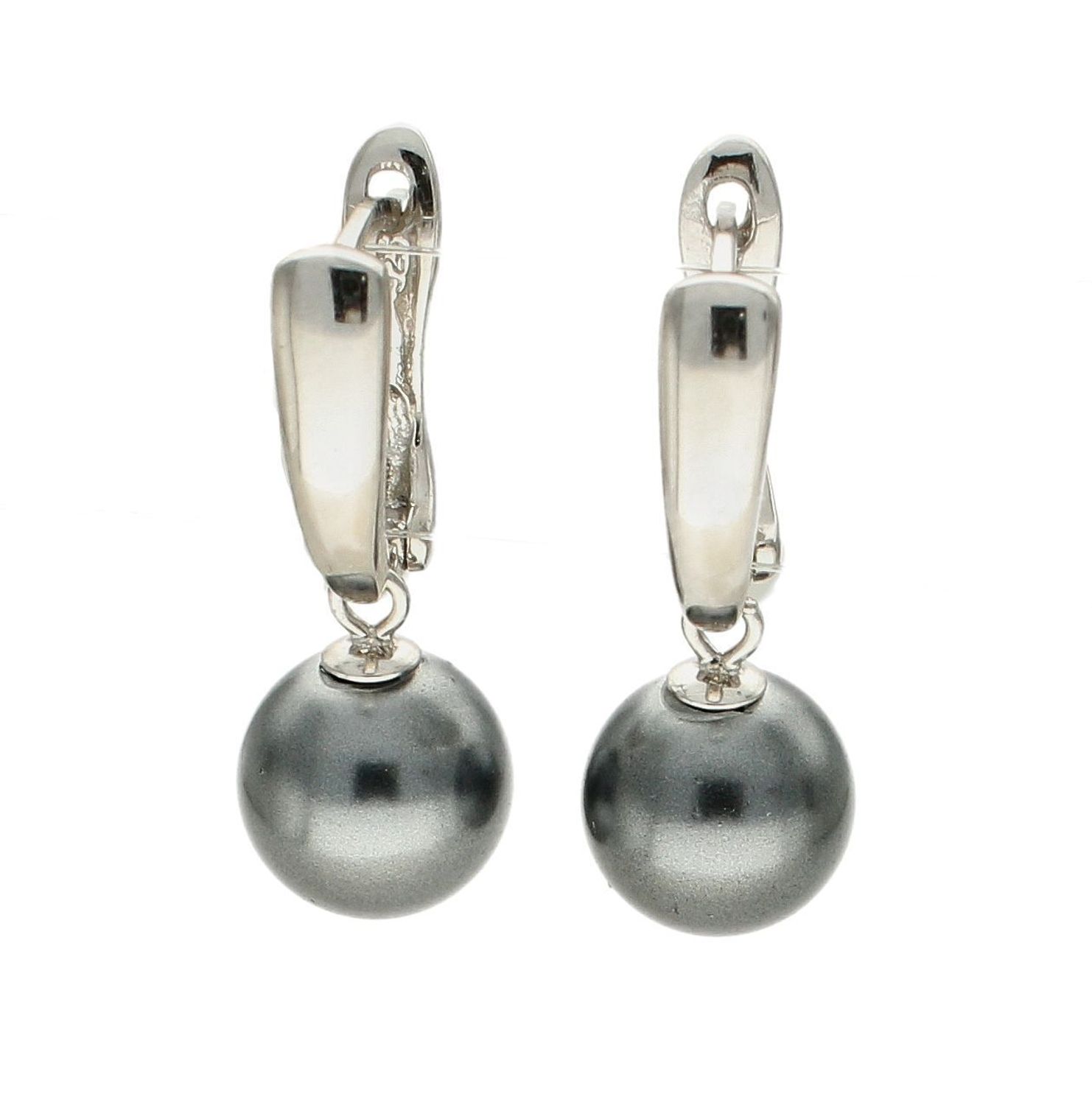 Kolczyki srebrne perłopławy szare DIA-KLC-8224-925.jpg