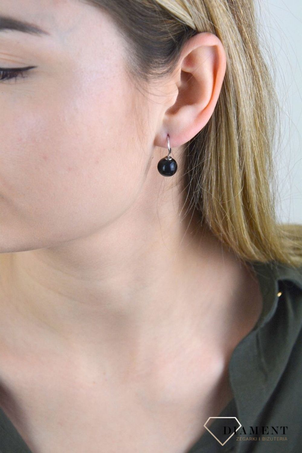 Kolczyki srebrne Perłopławy czarne DIA-KLC-8227-925.jpg