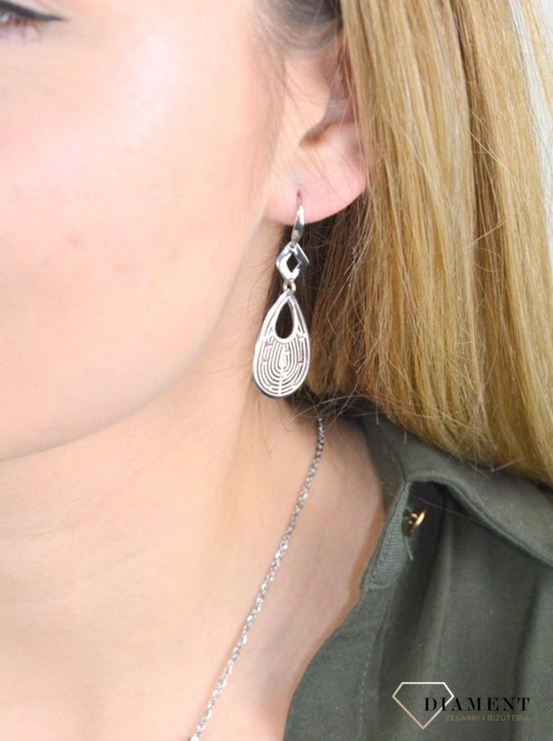 Kolczyki srebrne wiszące Łezki  DIA-KLC-8246-925.jpg