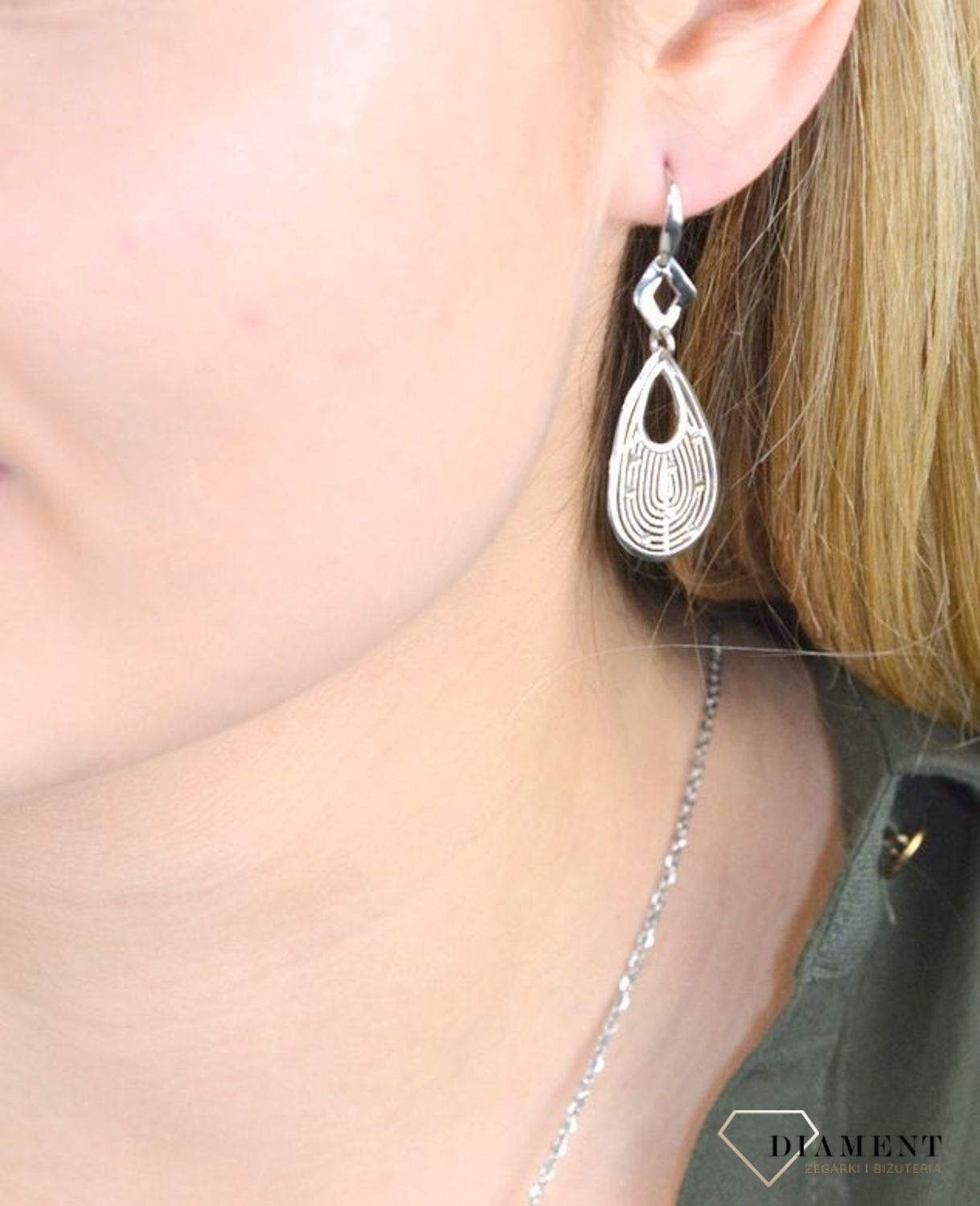Kolczyki srebrne wiszące Łezki  DIA-KLC-8246-925.jpg
