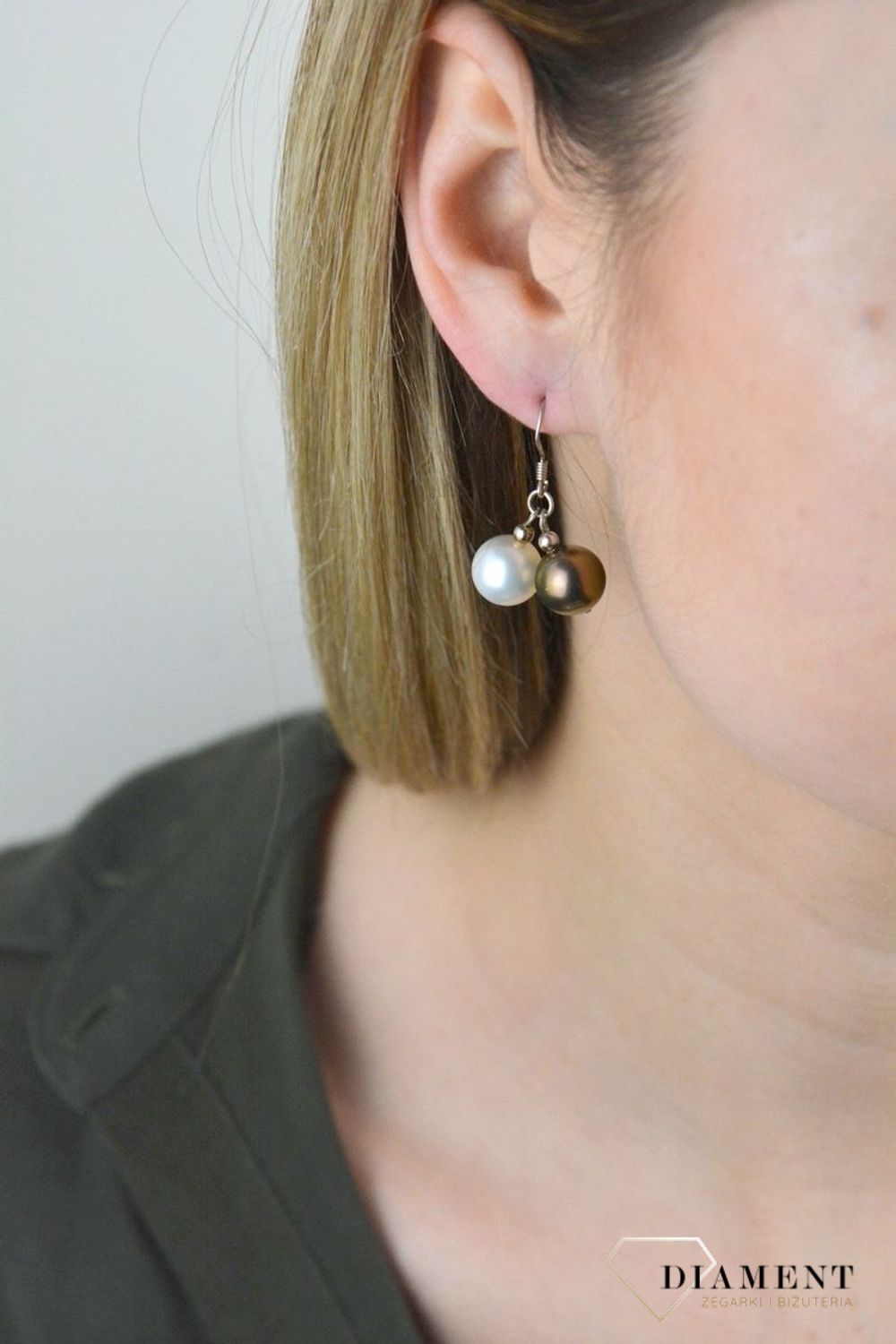 Kolczyki srebrne Podwójne perełki 925 DIA-KLC-8247-925.jpg