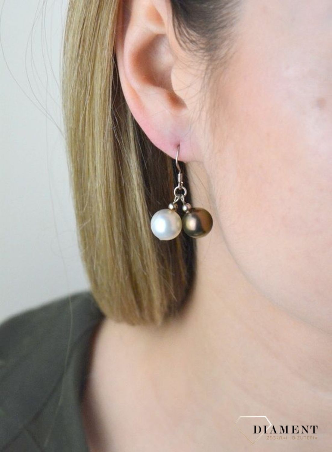 Kolczyki srebrne Podwójne perełki 925 DIA-KLC-8247-925.jpg