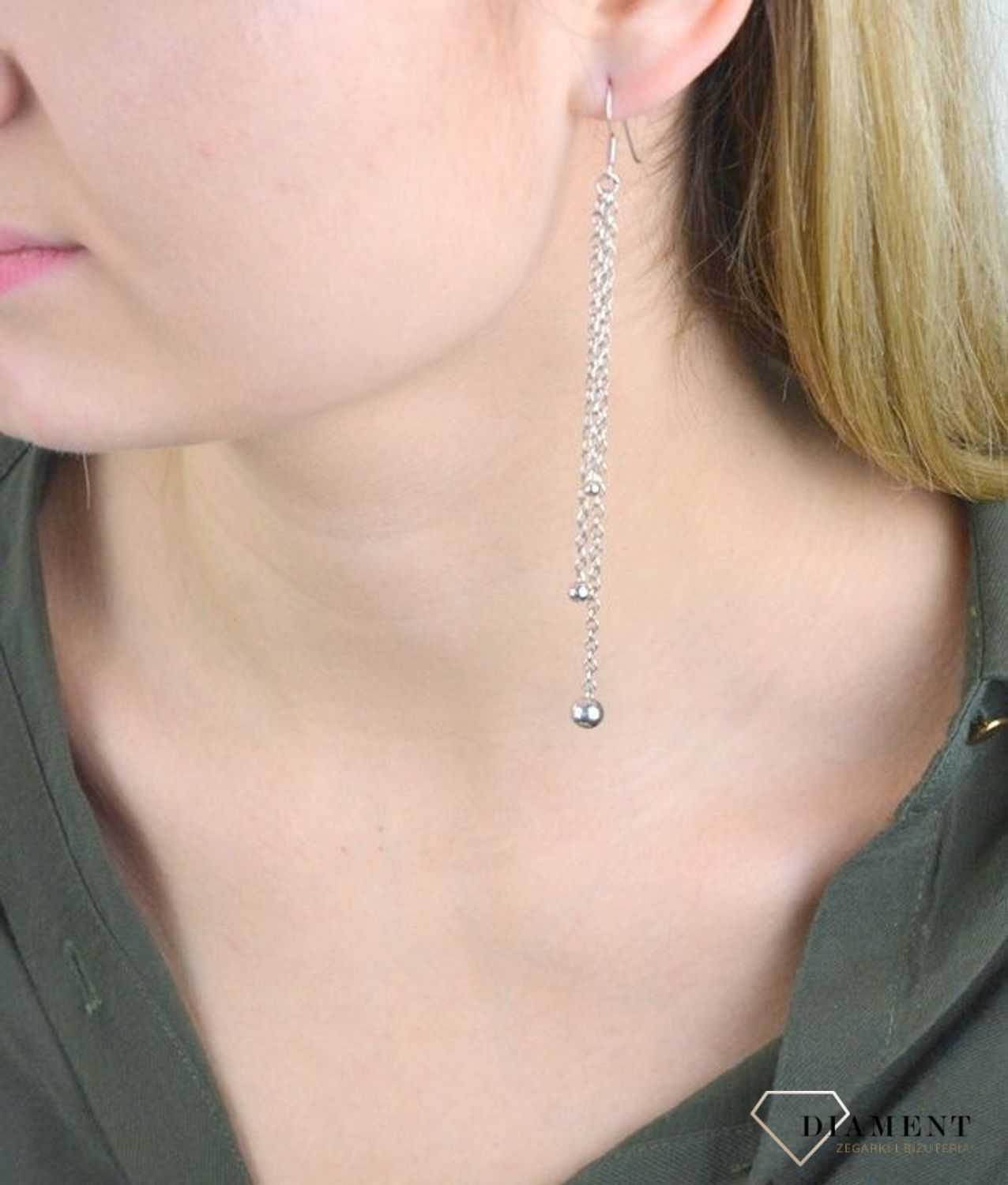 Kolczyki kuleczki na łańcuszkach DIA-KLC-8271-925.jpg