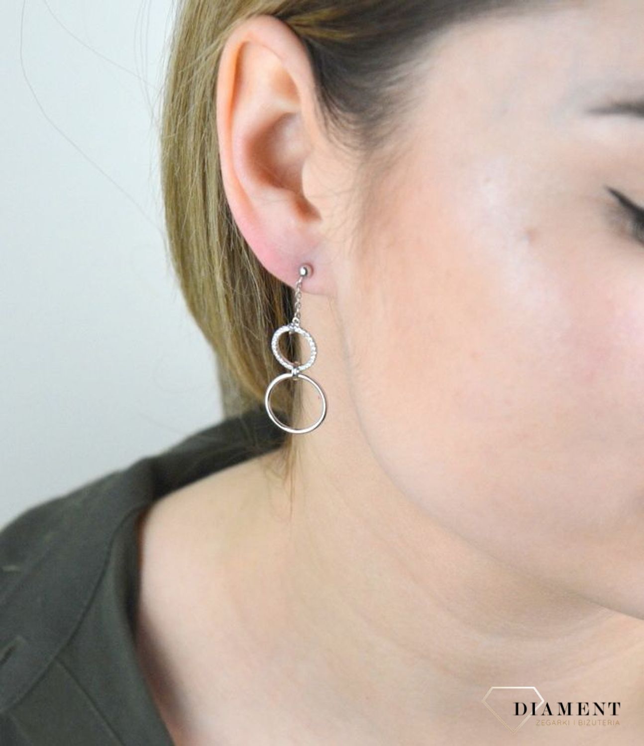 Kolczyki kółeczka na łańcuszku DIA-KLC-8273-925.jpg