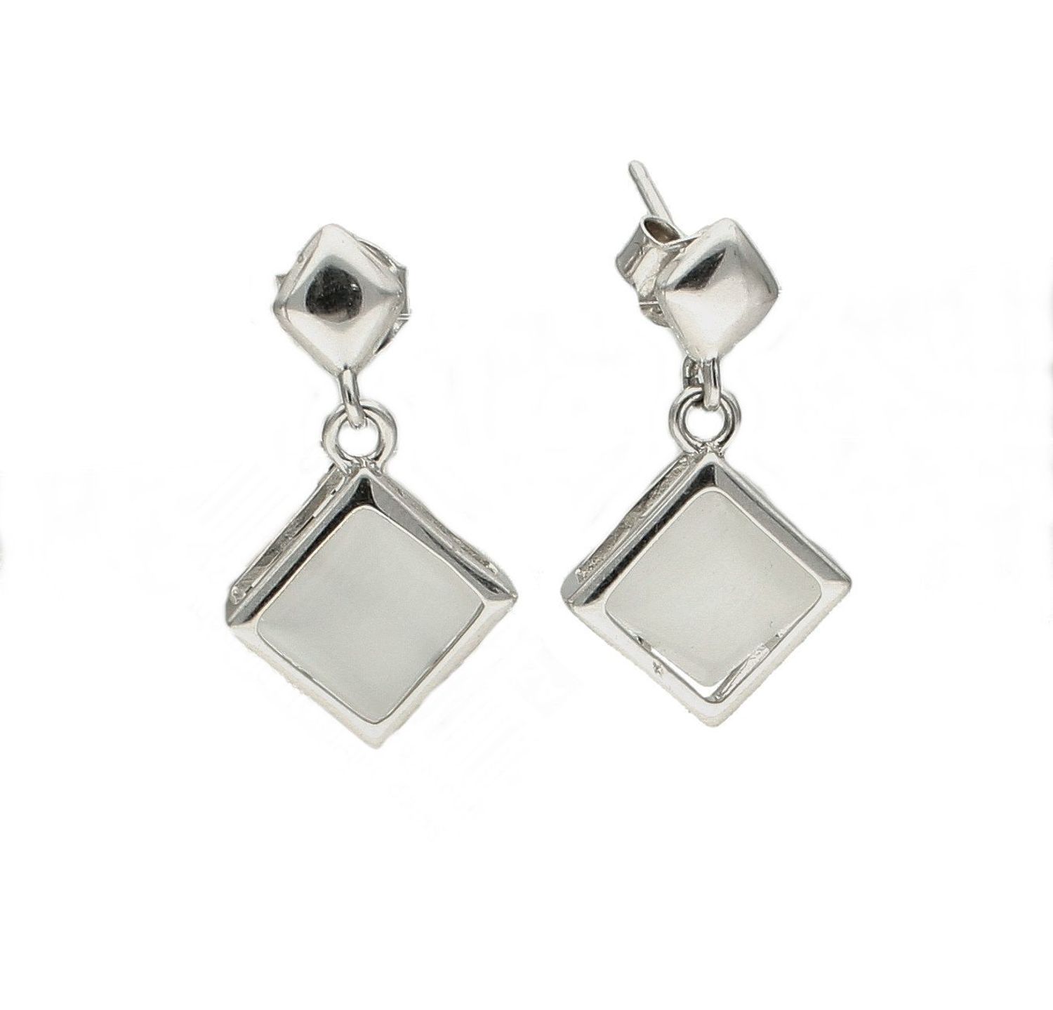 Kolczyki srebrne wiszące kocie oczko DIA-KLC-8289-925.jpg