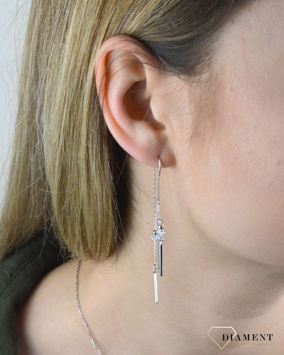 Kolczyki srebrne przeciągane swarovski DIA-KLC-8315-925.jpg