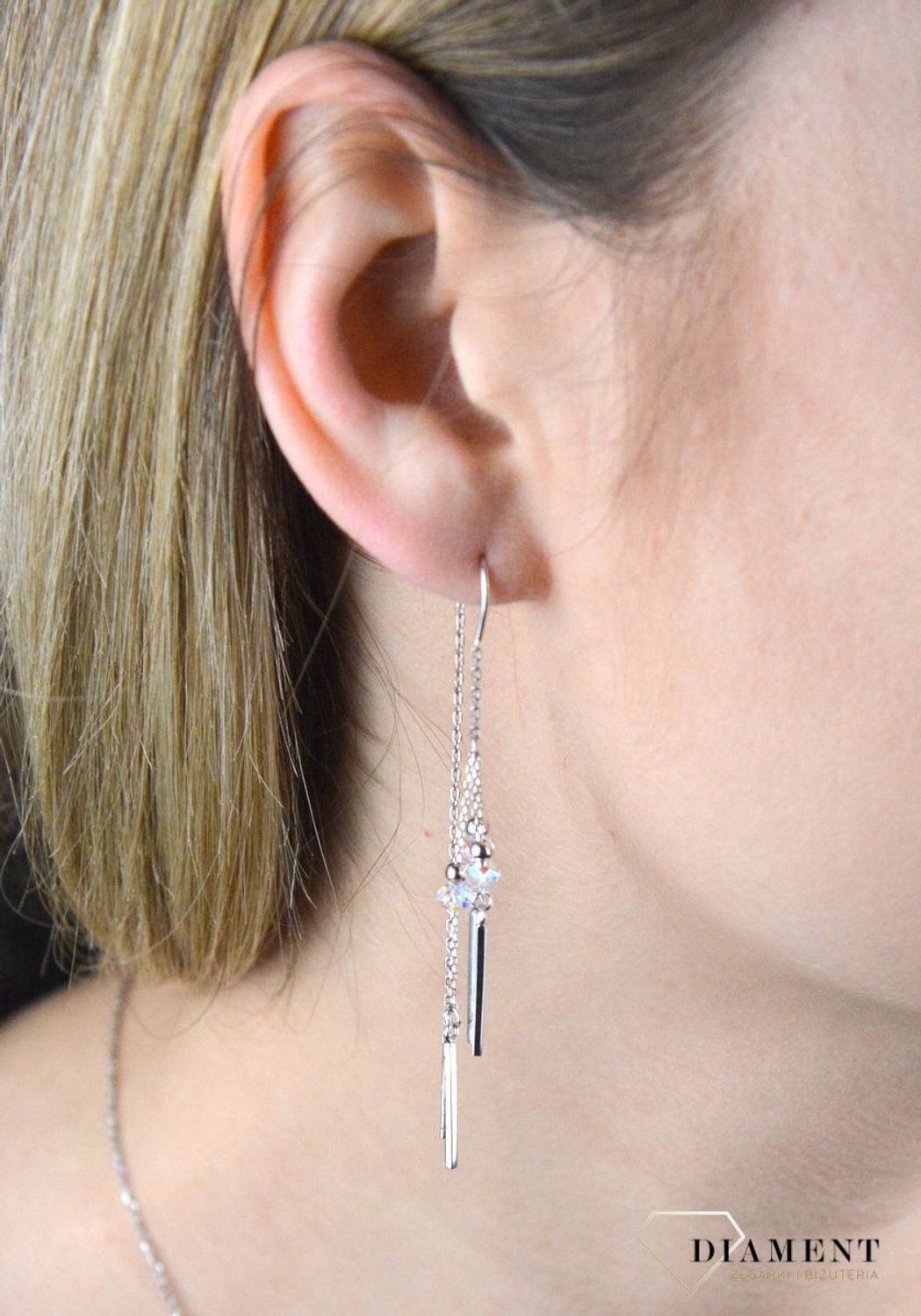 Kolczyki srebrne przeciągane swarovski DIA-KLC-8315-925.jpg