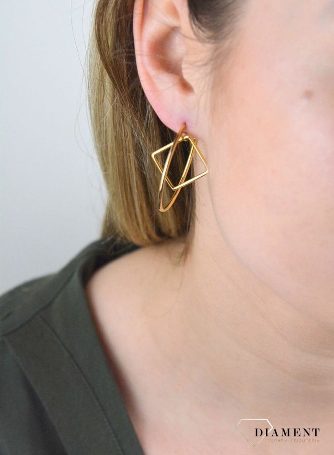 Srebrne kolczyki kółka z kwadratową zawieszką DIA-KLC-8513-925.jpg