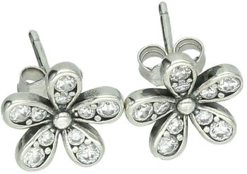 Kolczyki srebrne 925 DIA-KLC-8633-925 – kwiatki z cyrkoniami, 1 cm, zapięcie na sztyft Ag.jpg