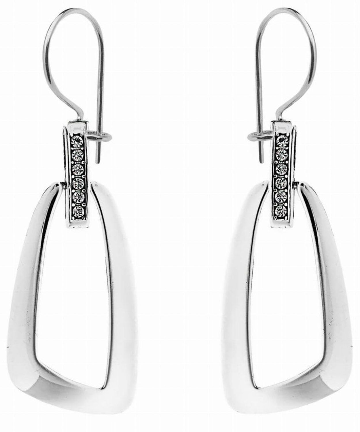 Kolczyki wiszące próba 925, DIA-KLC-8819-925 Srebrne kolczyki zostały wykonane z najwyższej jakości srebra próby 925. Idealny prezent dla każdej kobiety.1.jpg