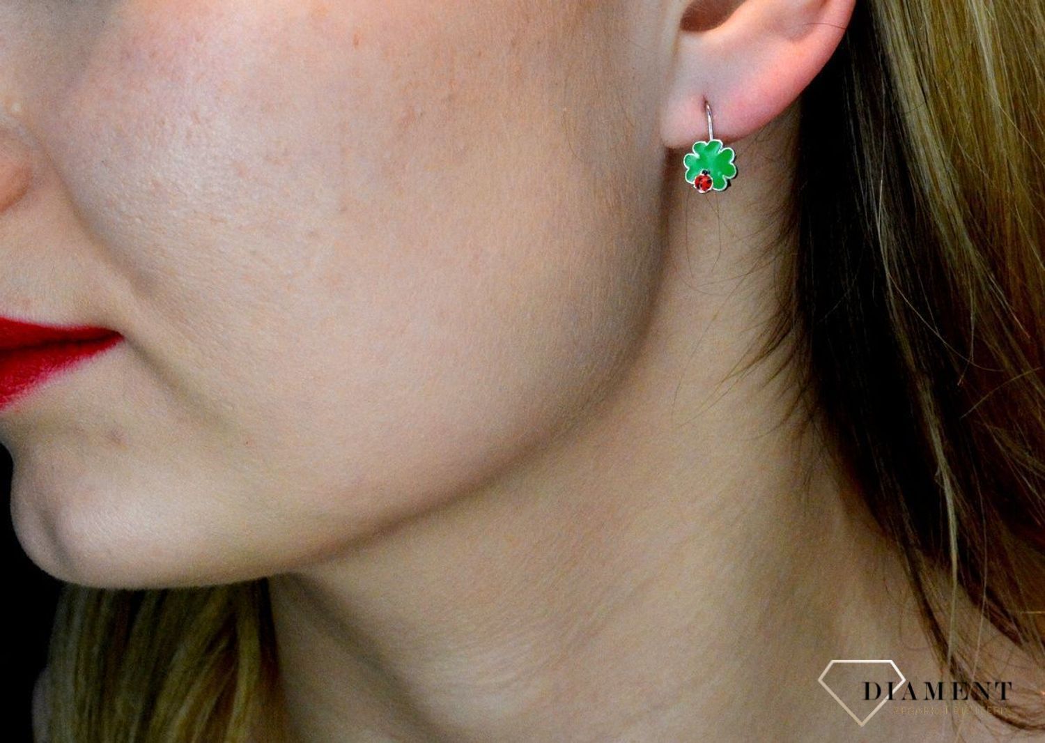 Kolczyki srebrne dziecięce Biedroneczki są w kropeczki 925. Zapięcie na bigiel. Kolczyki dziecięce. Prezent dla dziecka. tani prezent na komunie. Kolczyki zwierzątka. Psi patrol. Biżuteria dla dzieci..jpg