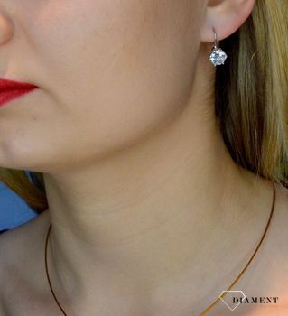 Srebrne kolczyki elegancka cyrkonia 925 DIA-KLC-8990-925 (2).JPG