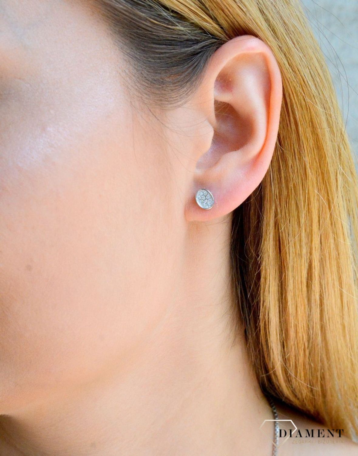Kolczyki srebrne owal z cyrkoniami wkrętki DIA-KLC-9411-925d.jpg