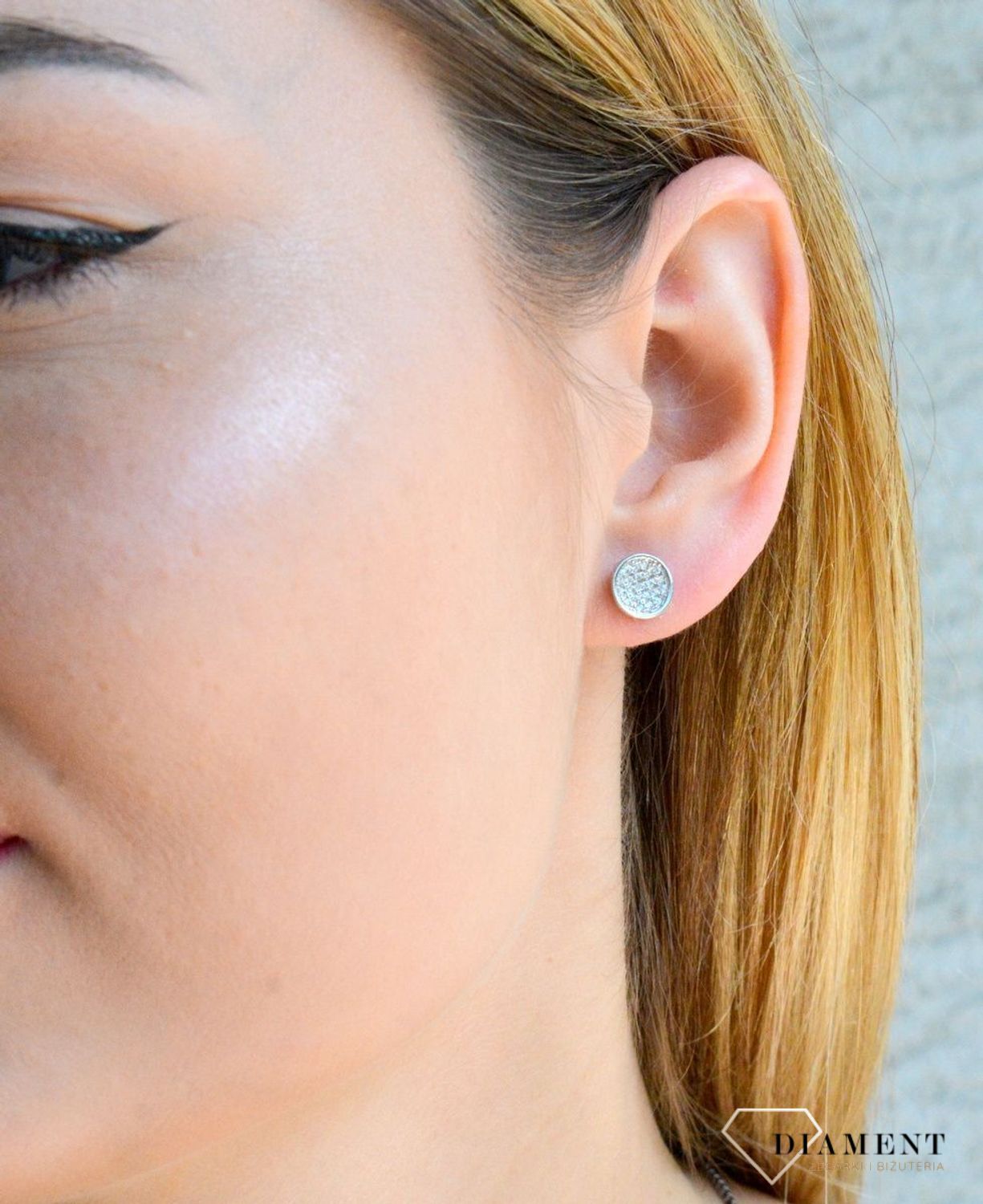Kolczyki srebrne okrągłe drobne cyrkonie wkrętki DIA-KLC-9474-925fd.jpg