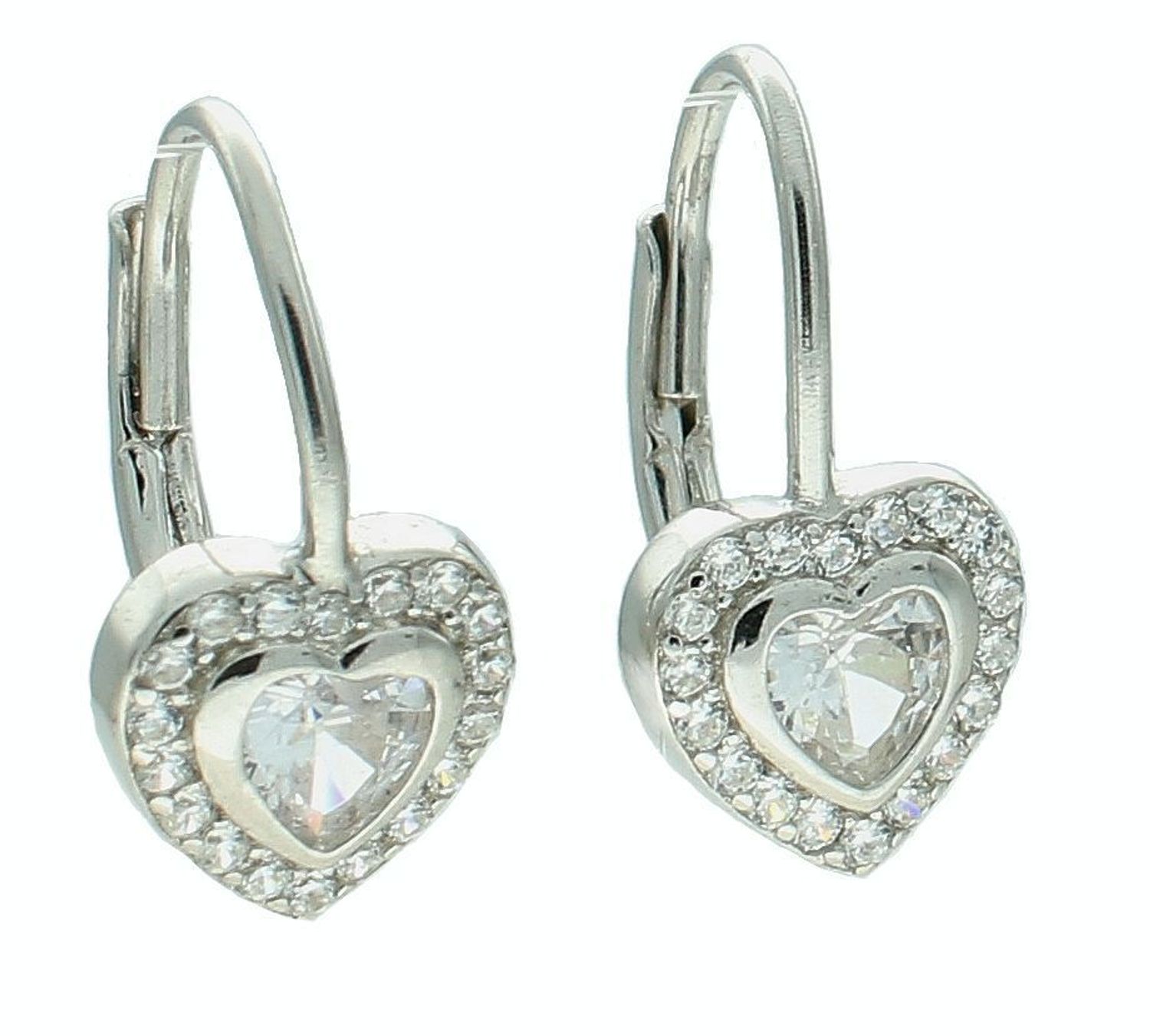 Srebrne kolczyki damskie wiszące serduszka z cyrkoniami DIA-KLC-9572-925.jpg