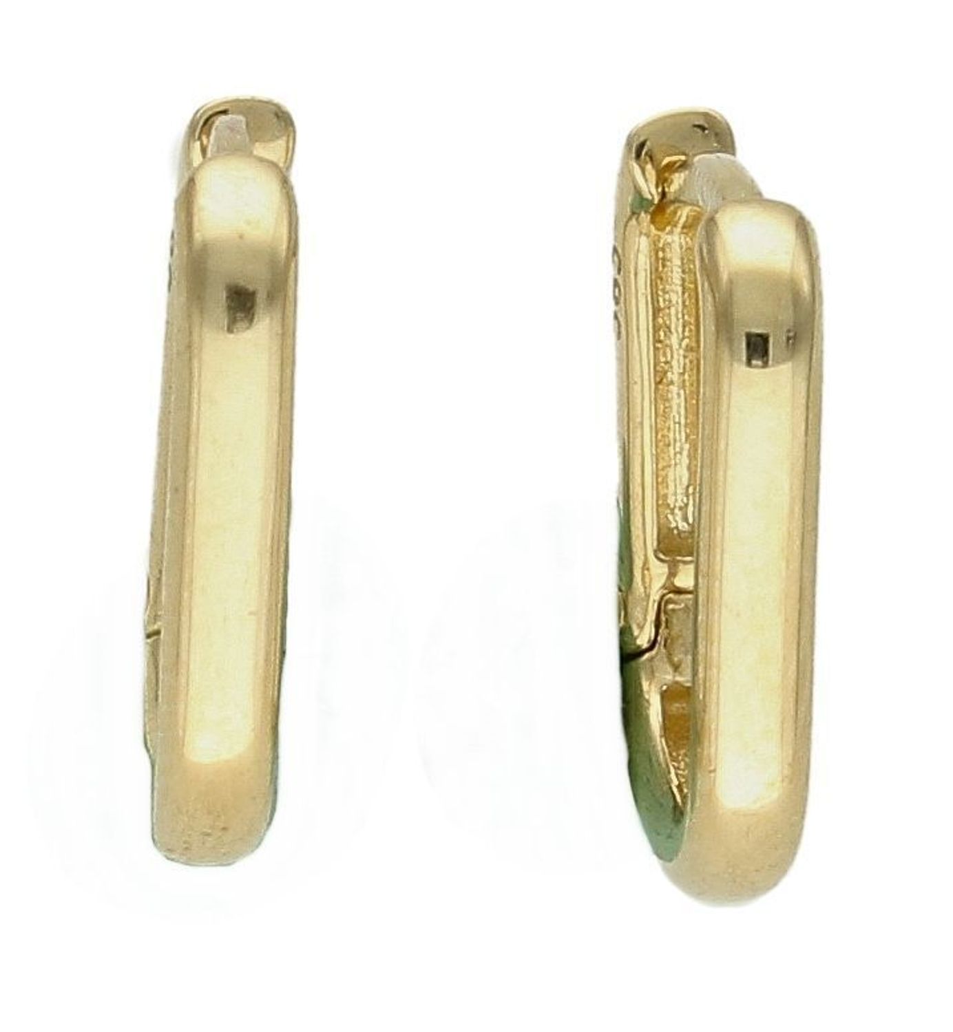 Piękne kolczyki z zapięciem na zatrzask wykonane ze złota próby 585. DIA-KLC-9734-585.jpg