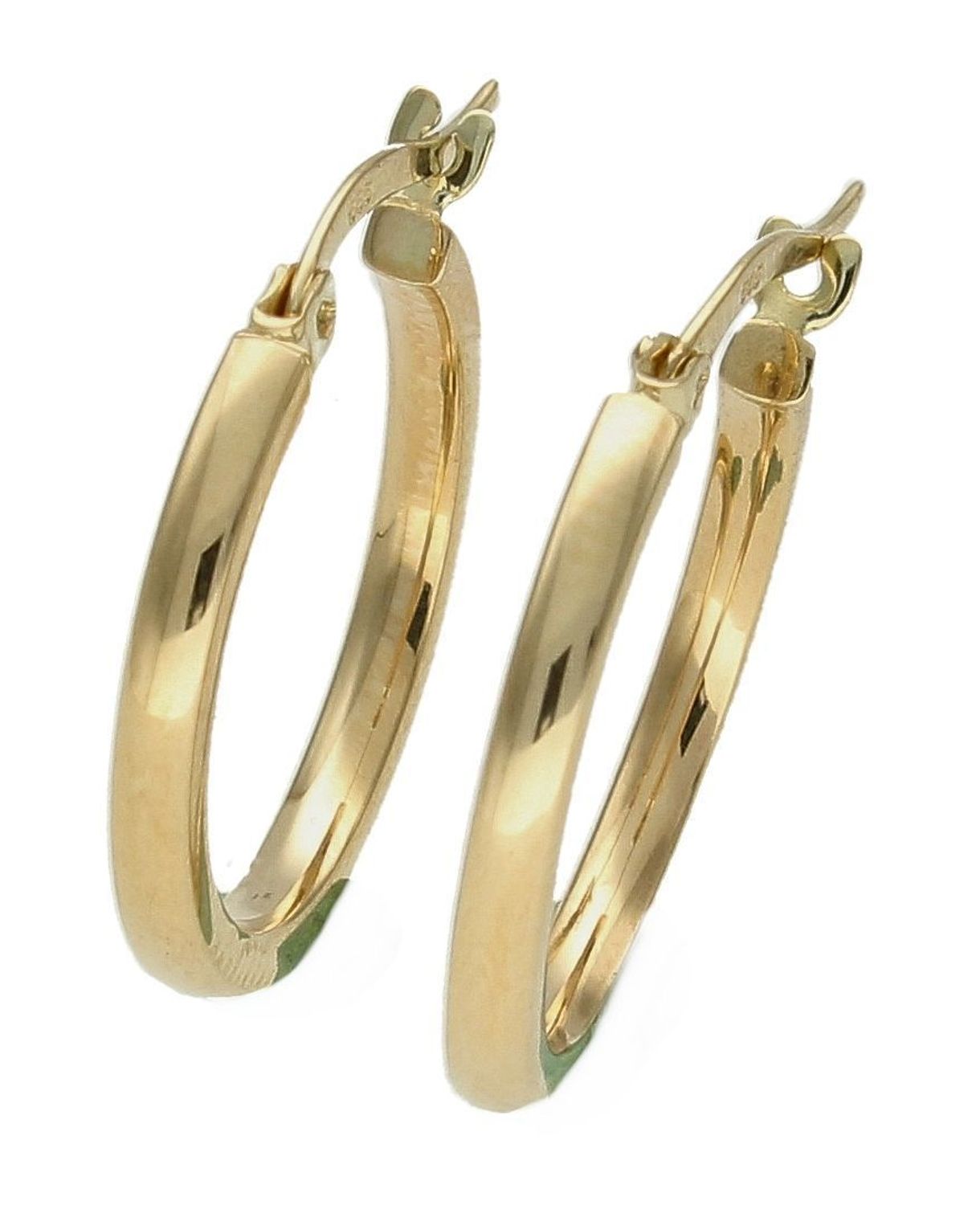 Złote kolczyki kółeczka 585 średnica 18 mm DIA-KLC-9742-585. Złote kolczyki gładkie koła wykonane z 14 karatowego żółtego złota. Biżuteria o ponadczasowym wzorze, która będzie idealnym prezentem. Gładkie kolczyki koła to klasyczny .jpg