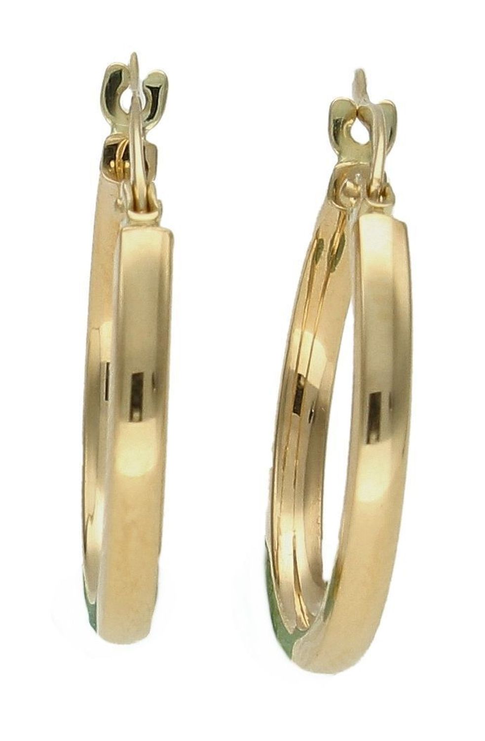 Złote kolczyki kółeczka 585 średnica 18 mm DIA-KLC-9742-585. Złote kolczyki gładkie koła wykonane z 14 karatowego żółtego złota. Biżuteria o ponadczasowym wzorze, która będzie idealnym prezentem. Gładkie kolczyki koła to klasyczny .jpg