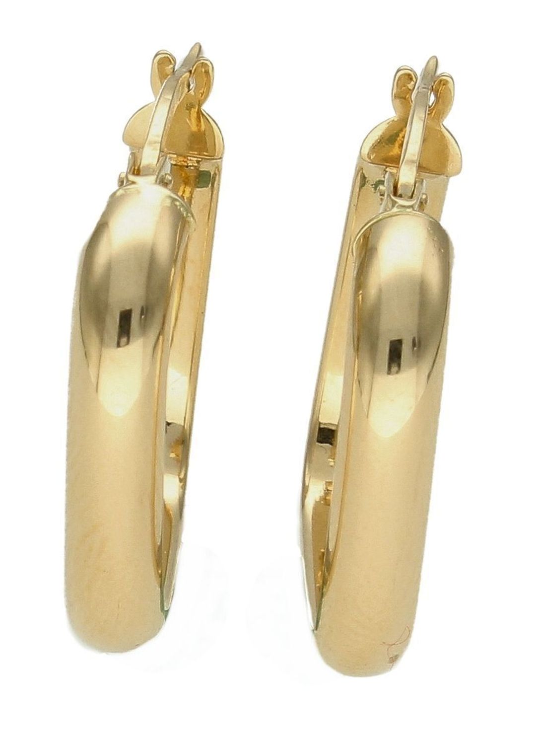 Złote kolczyki 585 gładkie klasyczne kwadraty DIA-KLC-9744-585. Kolczyki składają się z geometrycznego kwadratowego kształtu. Kolczyki wykonane zostały z żółtego złota. Eleganckie klasyczne kolczyki kwadraty, idealne na prezent (1).jpg