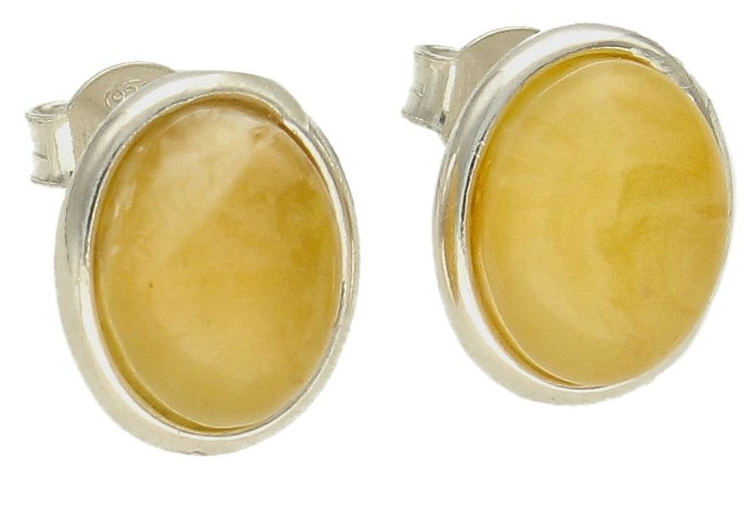 Srebrne kolczyki 925 owalne wkrętki z mlecznym bursztynem DIA-KLC-9871-925. Srebrne kolczyki damskie wkrętki. Kolczyki damskie z kamieniem. Kolczyki srebrne damskie idealne na prezent. Kolczyki z bursztynem bałtyckim..jpg
