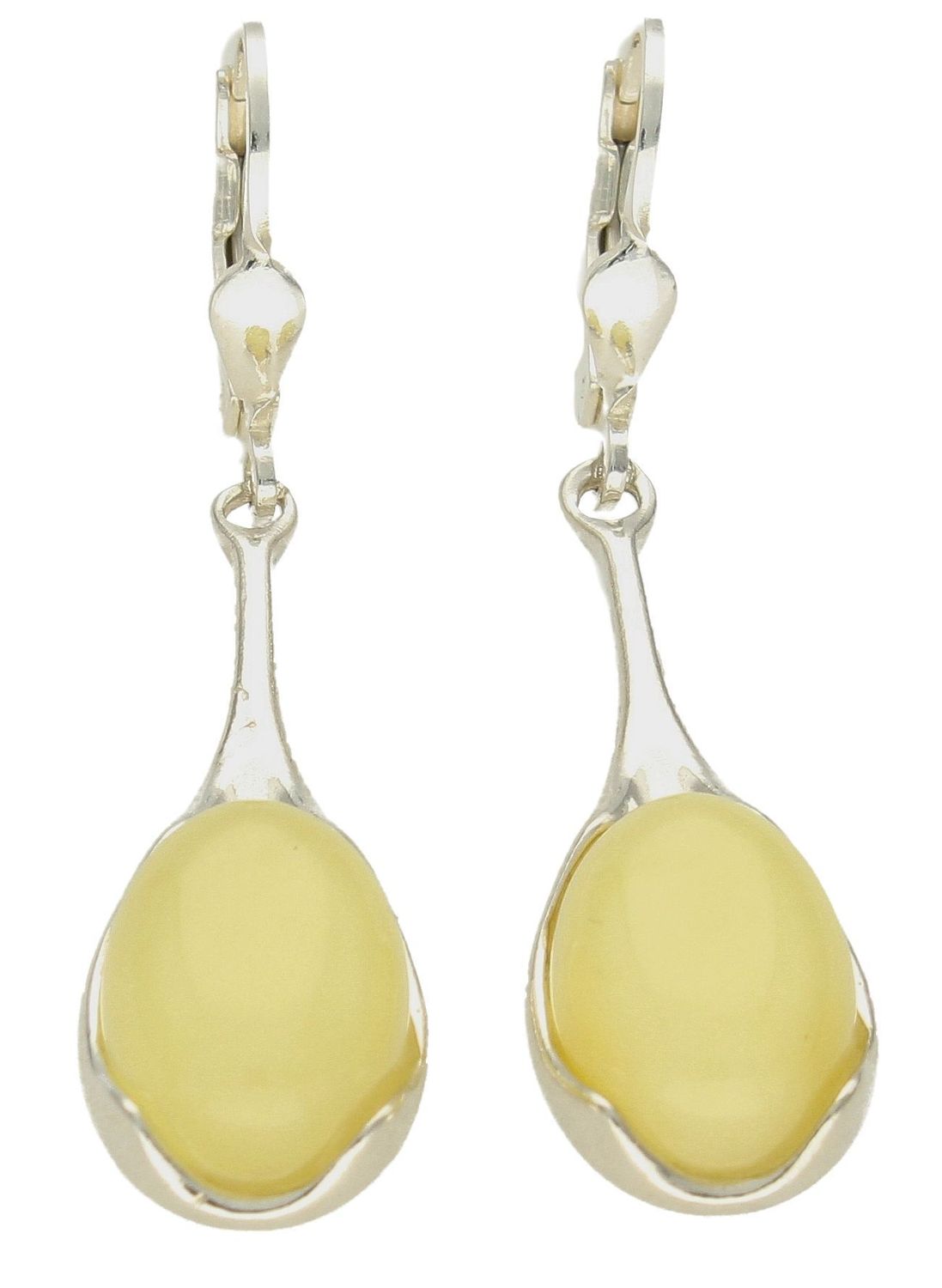 Srebrne kolczyki 925 wiszące z mlecznym bursztynem DIA-KLC-9887-925. Srebrne kolczyki z bursztynem na prezent. Srebrne kolczyki damskie. Srebrne kolczyki wiszące. Srebrne kolczyki z kamieniem..jpg