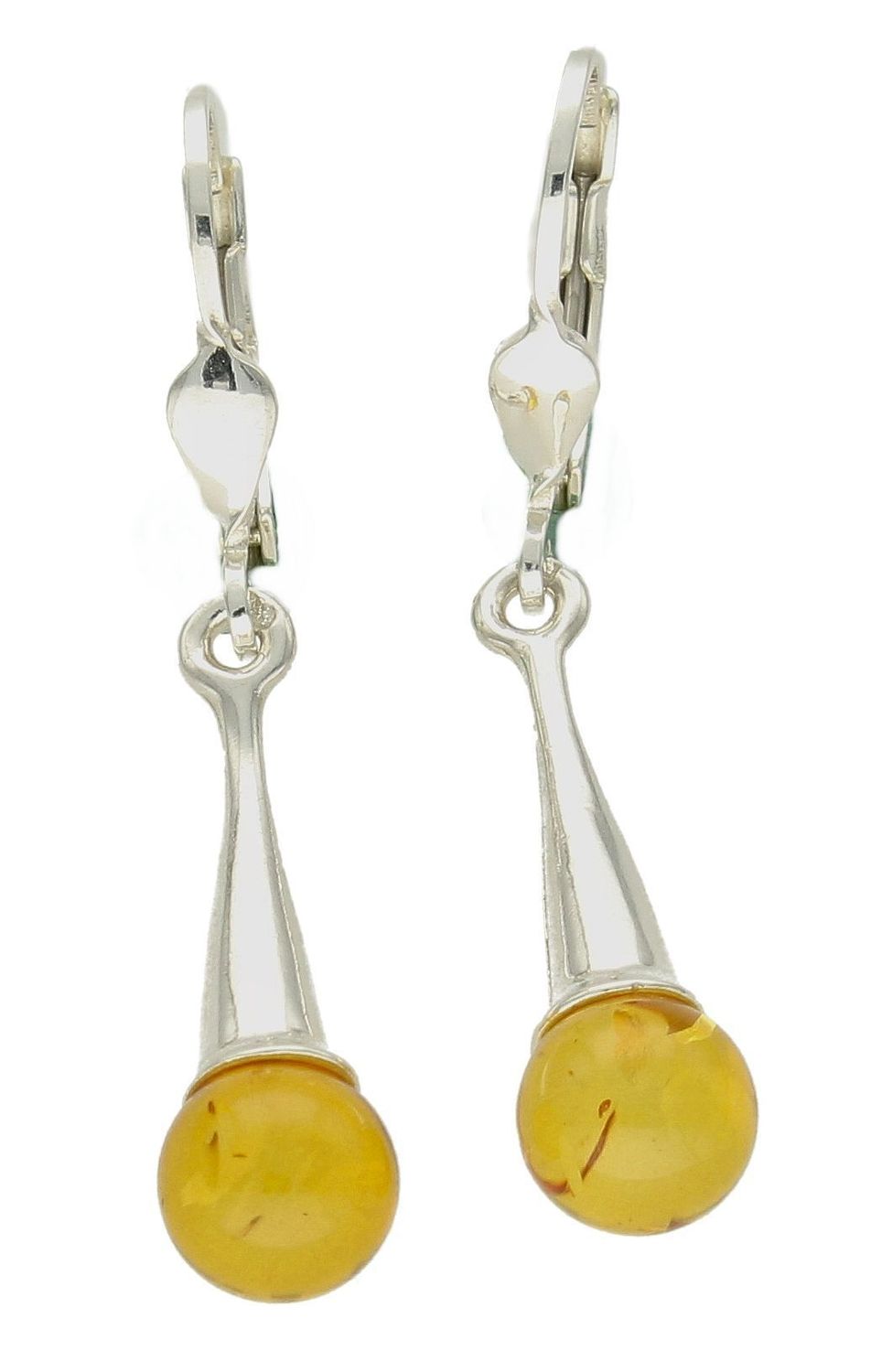 Srebrne kolczyki damskie wiszące z bursztynem bałtyckim DIA-KLC-9897-925. Srebrne kolczyki damskie. Srebrne kolczyki wiszące z kamieniem. Srebrne kolczyki z bursztynem. Kolczyki srebrne z bursztynem na prezent..jpg