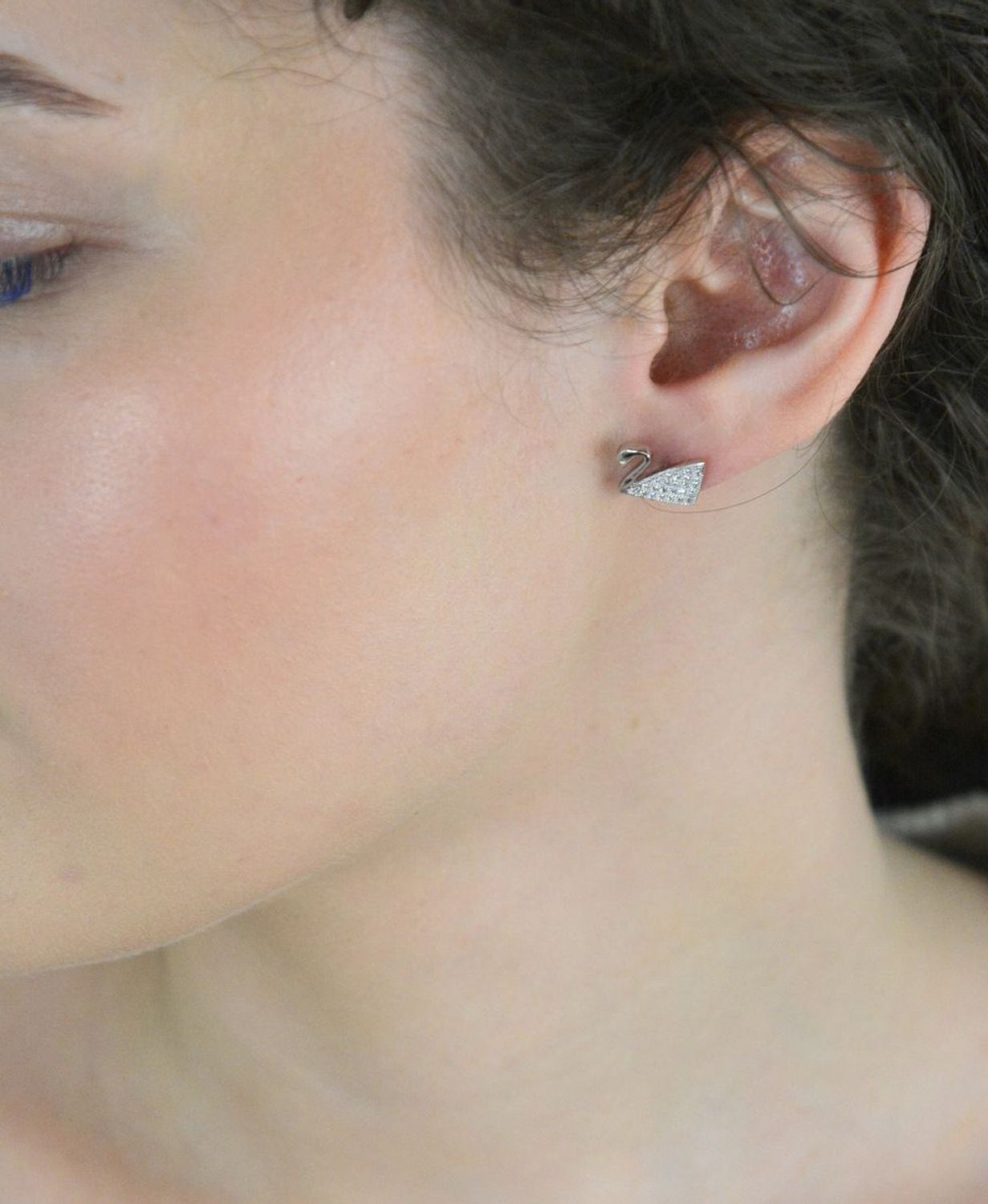 Kolczyki srebrne wkrętki 'Błyszczące łabędzie' DIA-KLC-ALCYR0080ERH-925.jpg