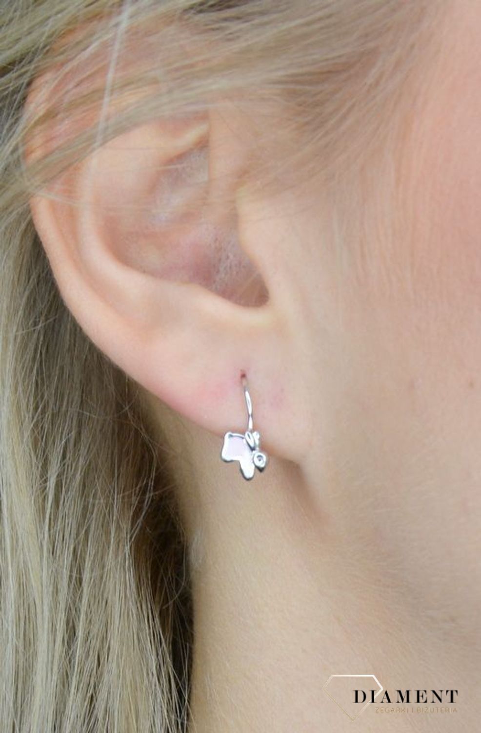 Kolczyki srebrne dla dziewczynki króliki DIA-KLC-ALDEM0071KRH-925.jpg