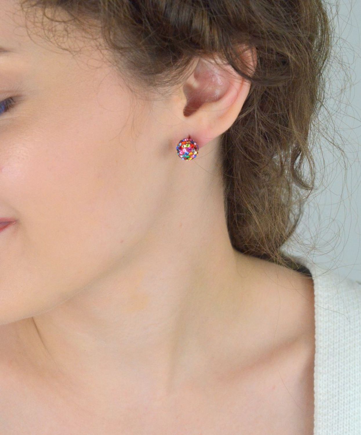 Srebrne kolczyki damskie kulki wkrętki wielokolorowe DIA-KLC-ALKC10MMK-925.png