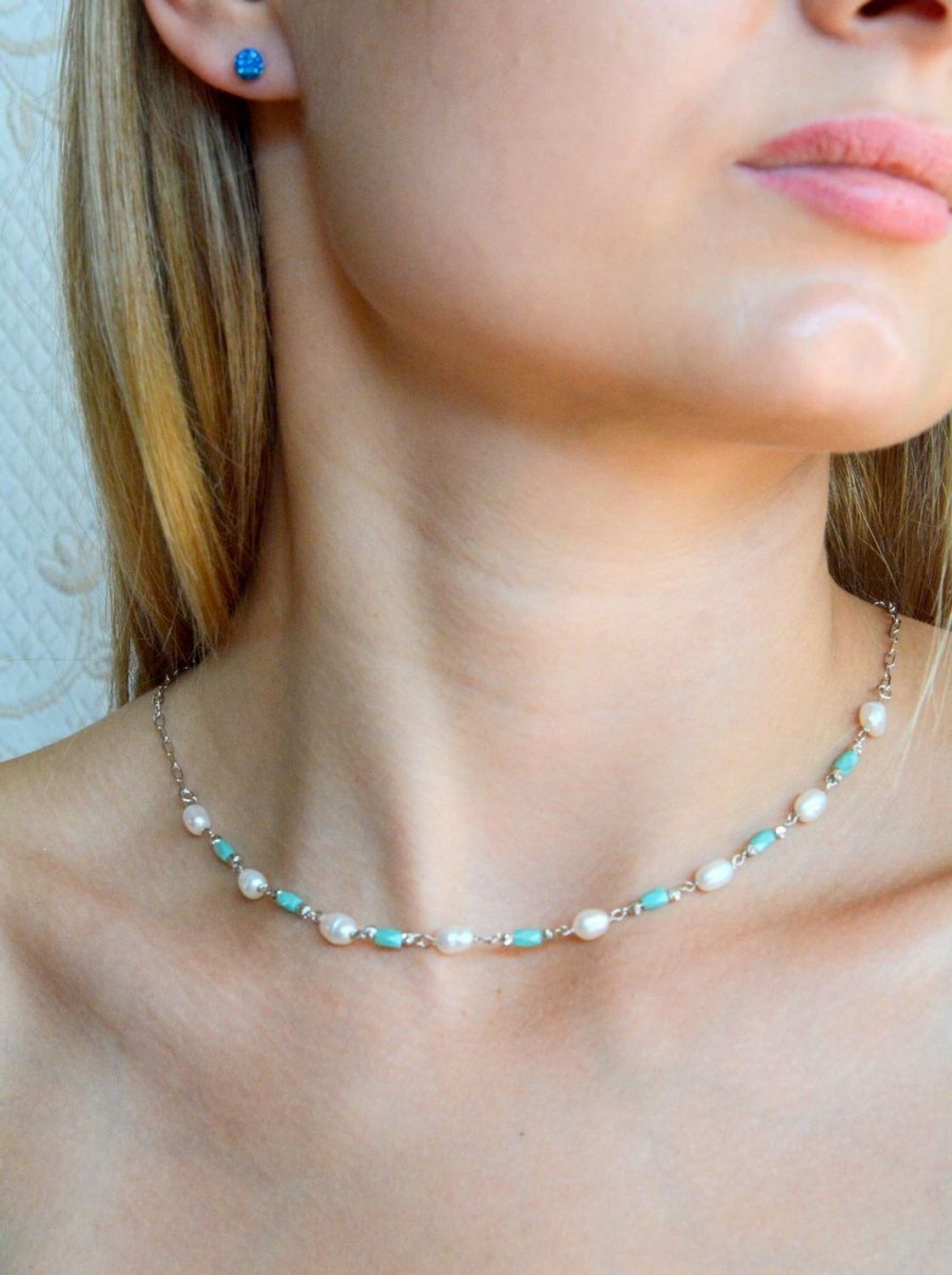 Kolczyki srebrne 925 wkrętki z niebieskimi cyrkoniami DIA-KLC-ALKC5MDB12-925 ALKC5MDB1.jpg