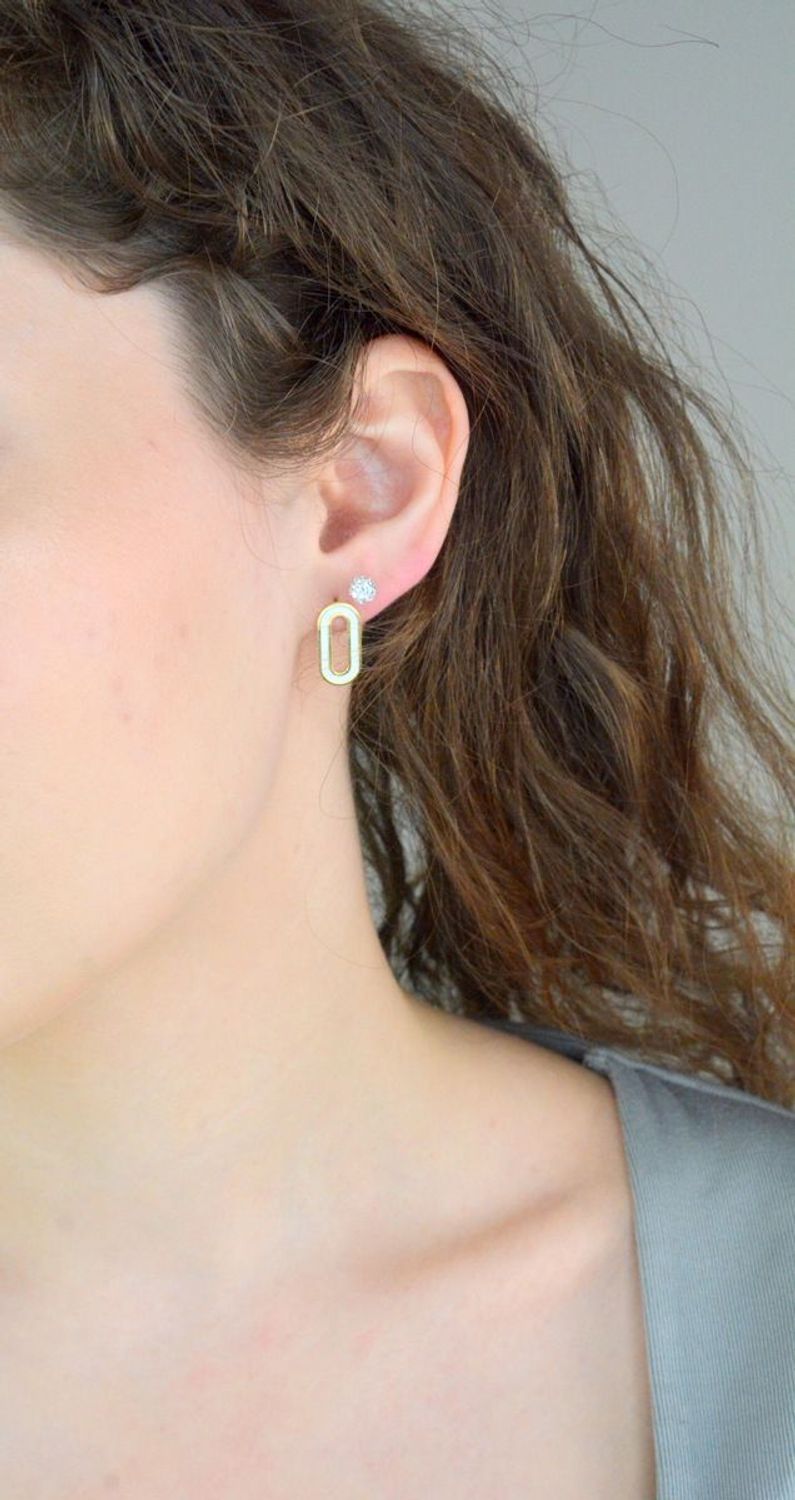 Kolczyki srebrne kulki z cyrkoniami pr 925, DIA-KLC-ALKC5MW-925 Srebrne kolczyki zostały wykonane z najwyższej jakości srebra próby 925. Idealny prezent dla każdej kobiety.1.jpg