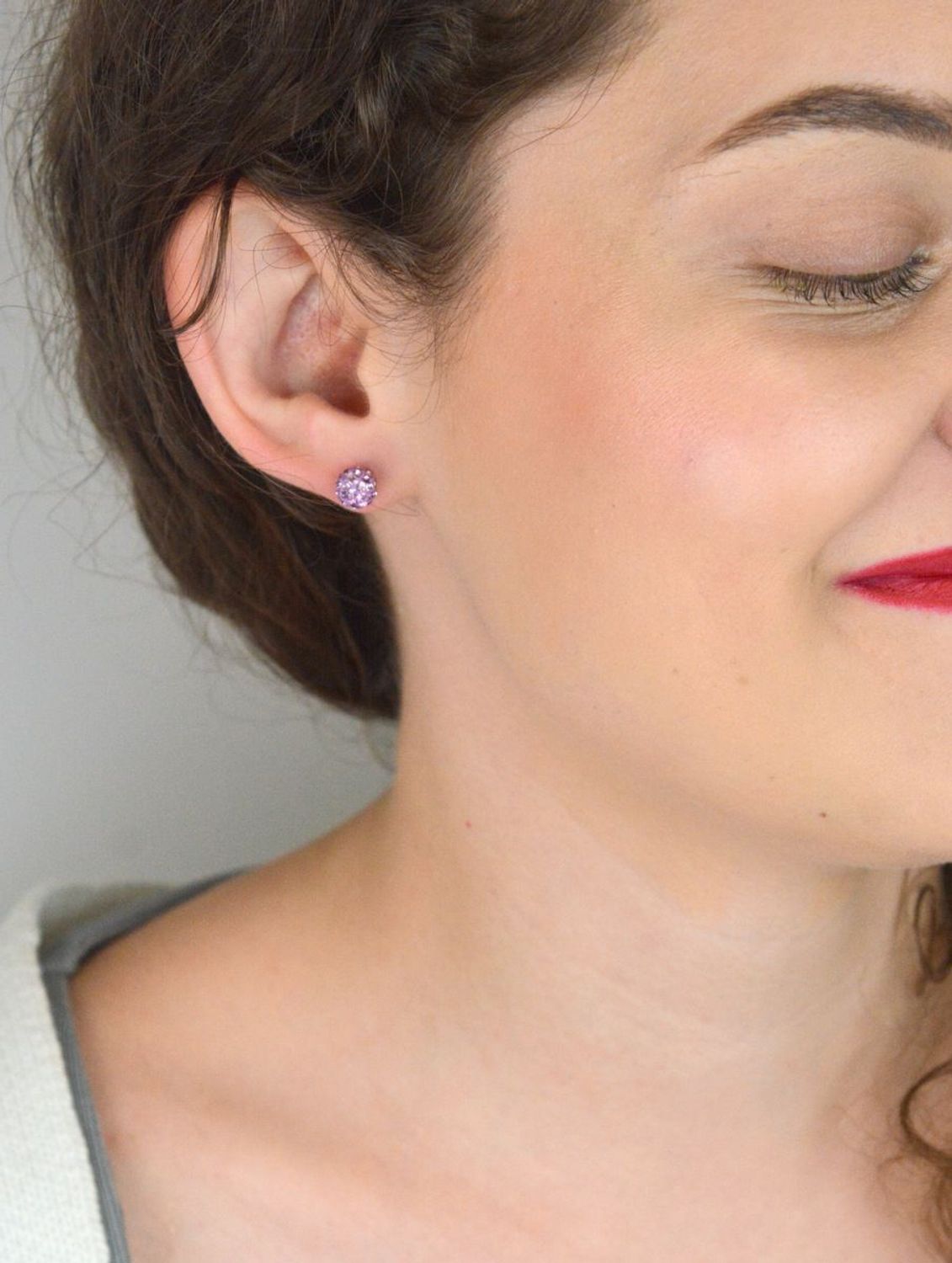 Srebrne kolczyki damskie kulki wkrętki różowe DIA-KLC-ALKC7MLV-925.png