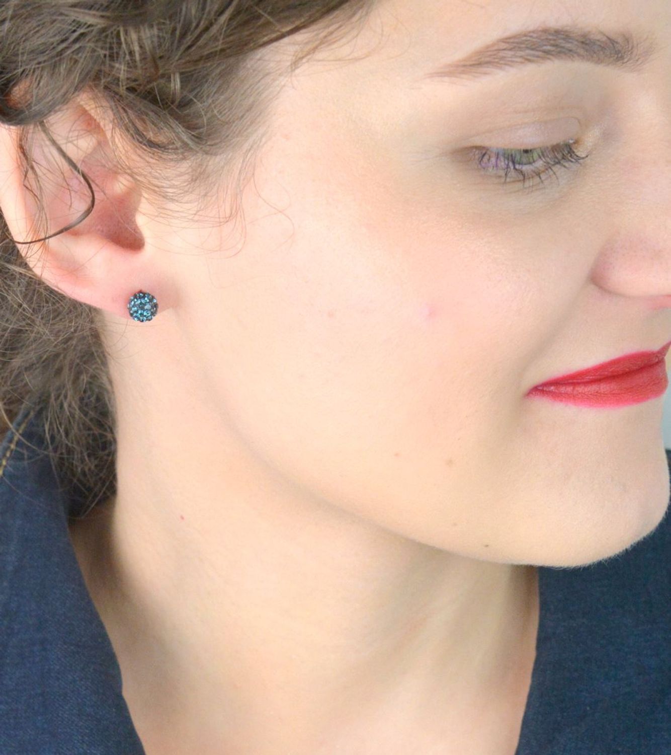 Srebrne kolczyki damskie kulki wkrętki niebieskie DIA-KLC-ALKC7MNB-925.png