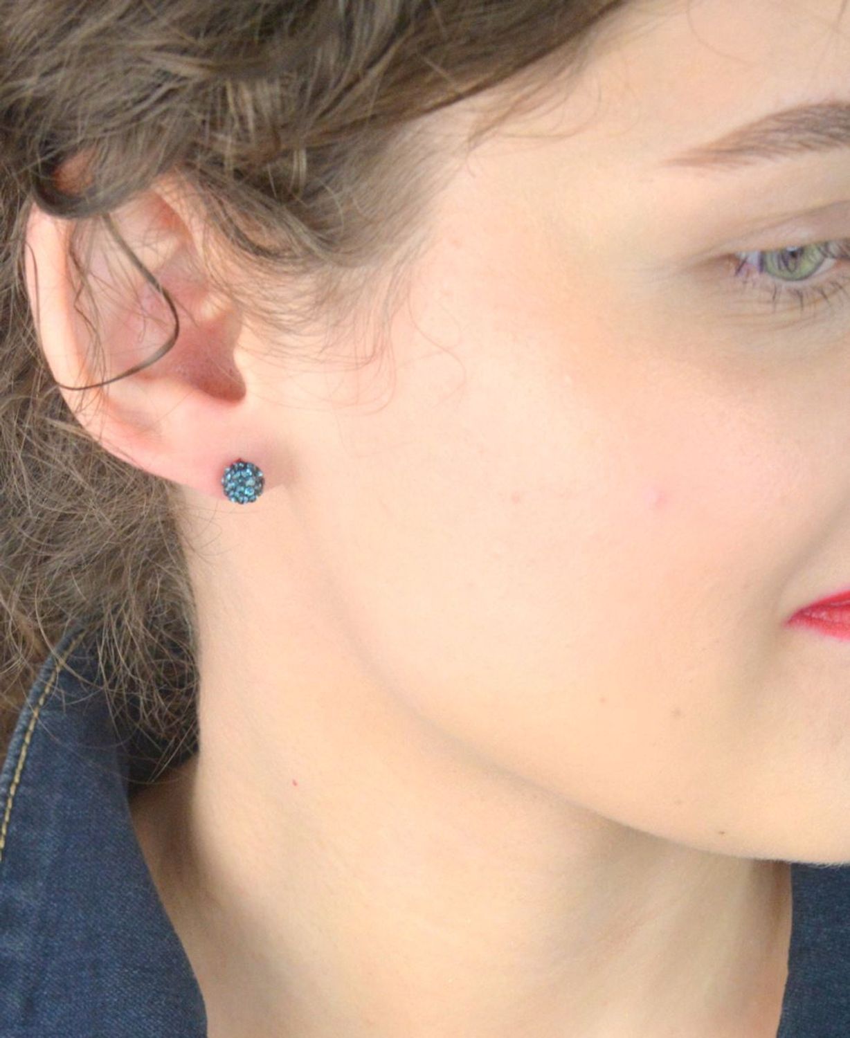 Srebrne kolczyki damskie kulki wkrętki niebieskie DIA-KLC-ALKC7MNB-925.png