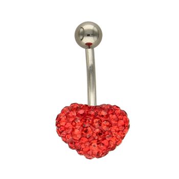 Srebrny kolczyk piercing do pępka czerwone serce DIA-KLC-ALP0001S-925.jpg