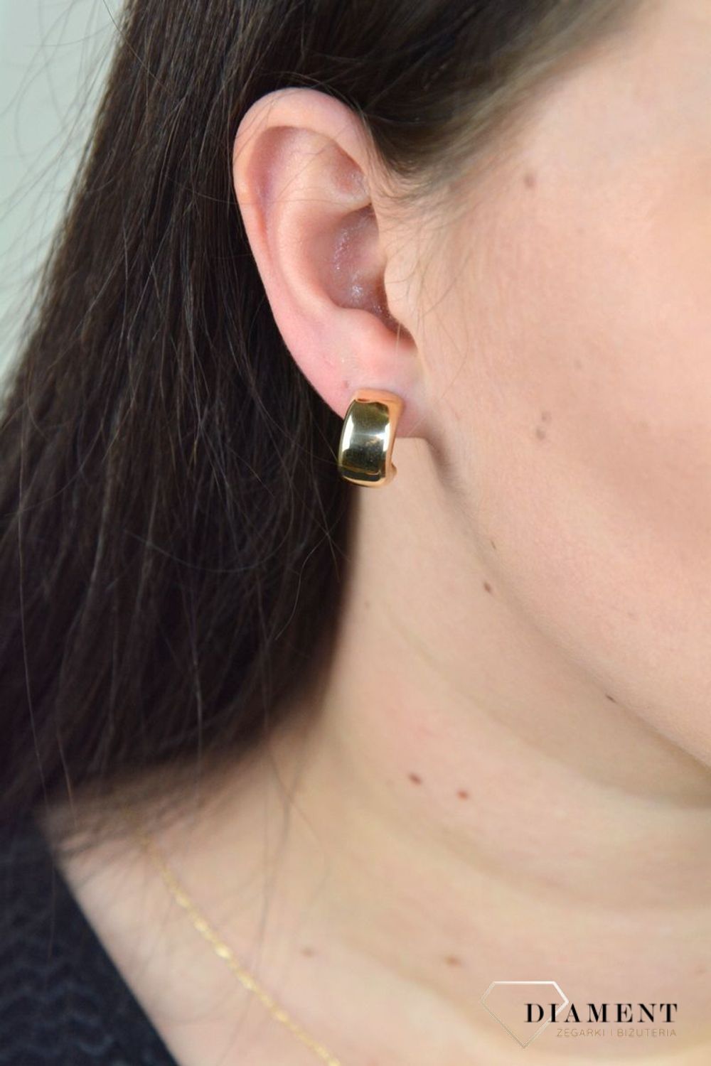 Złote kolczyki próba 585 gładkie półkola DIA-KLC-AOR375-585.jpg