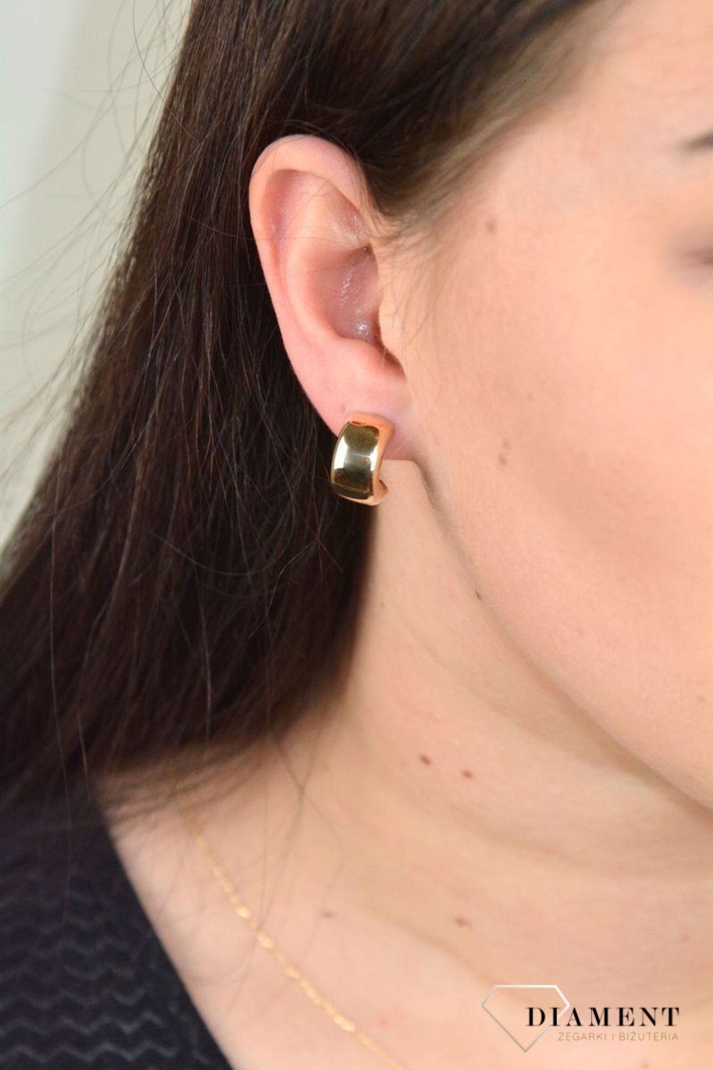 Złote kolczyki próba 585 gładkie półkola DIA-KLC-AOR375-585.jpg