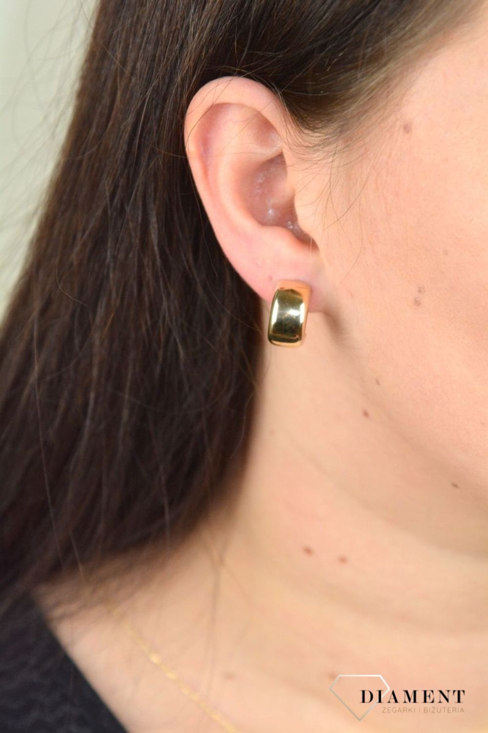 Złote kolczyki próba 585 gładkie półkola DIA-KLC-AOR375-585.jpg