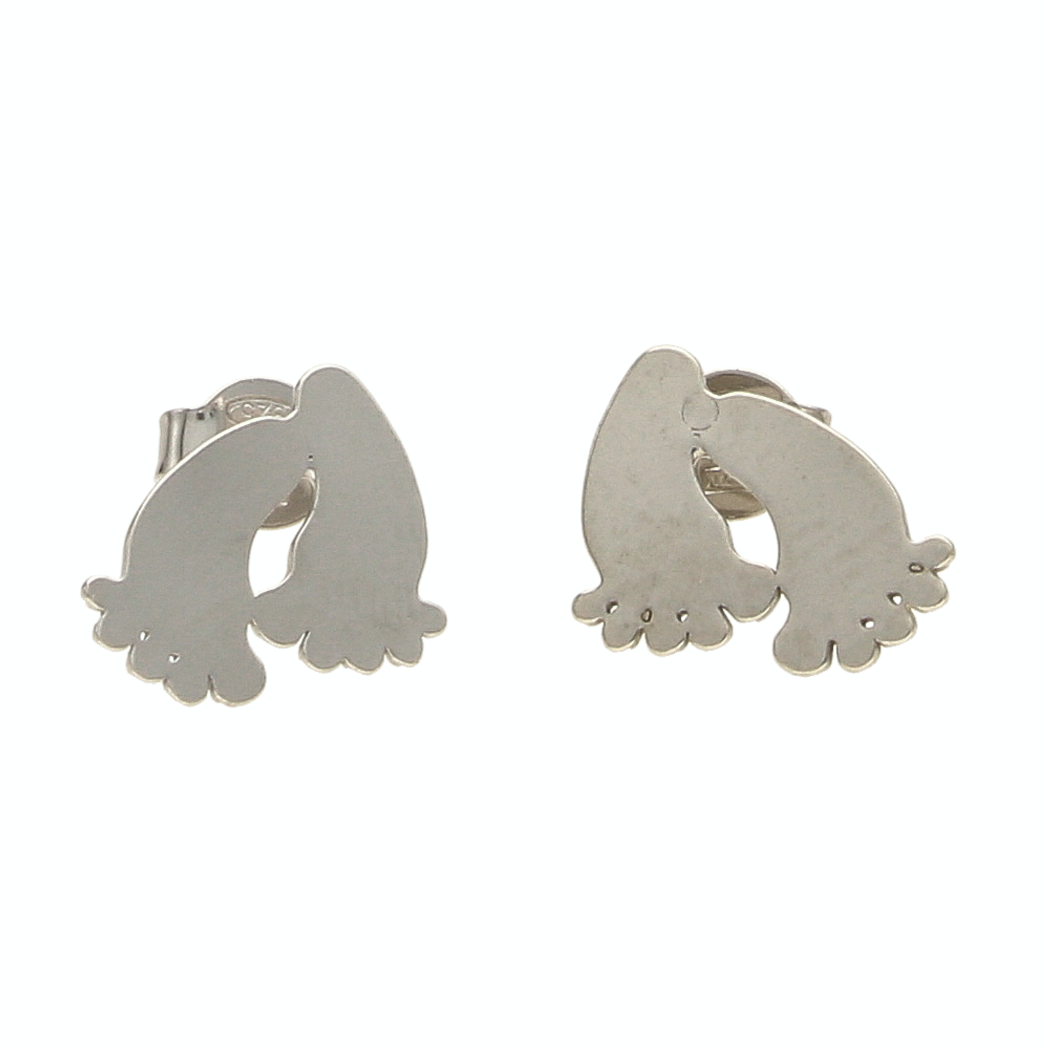 Kolczyki srebrne przy uchu stópki DIA-KLC-CEL090KR-925.png