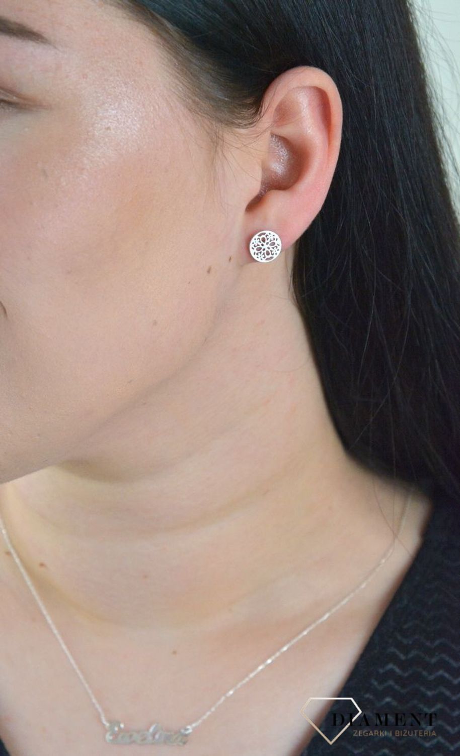 Srebrne kolczyki 925 koła z ażurowym zdobieniem DIA-KLC-CELK02SR-925.jpg