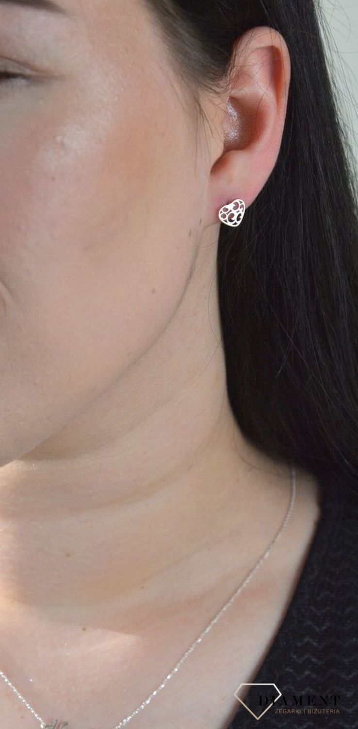 Srebrne kolczyki 925 ażurowe serca DIA-KLC-CELK04SR-925.jpg