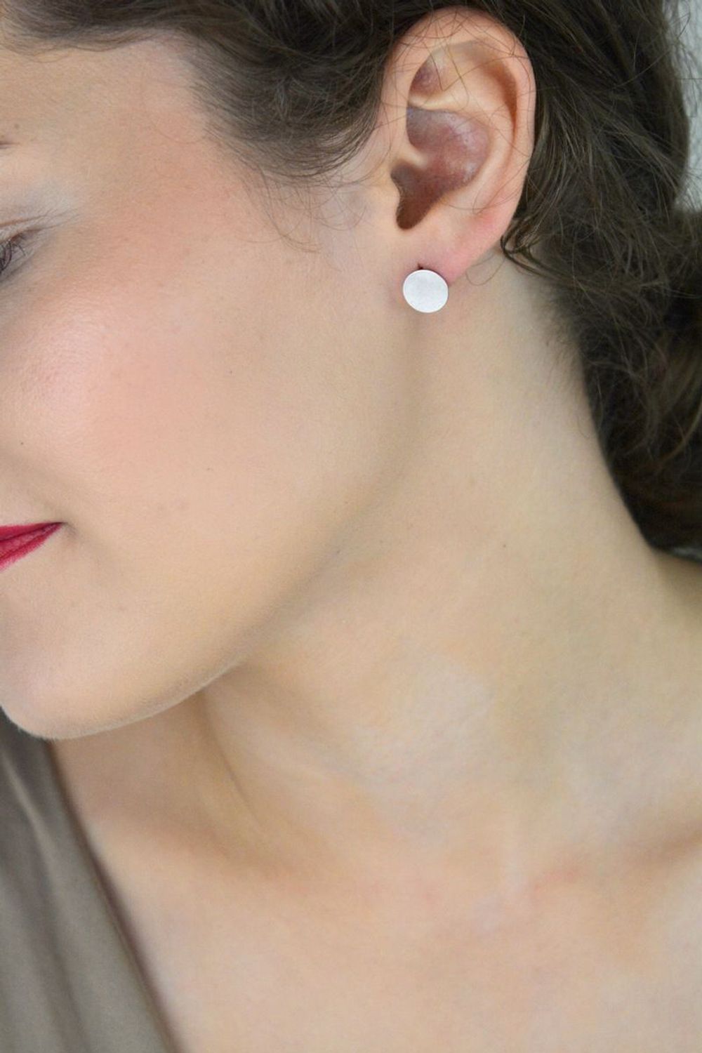 Kolczyki srebrne wkrętki płaskie koła celebrytki DIA-KLC-CELK18R-925.jpg