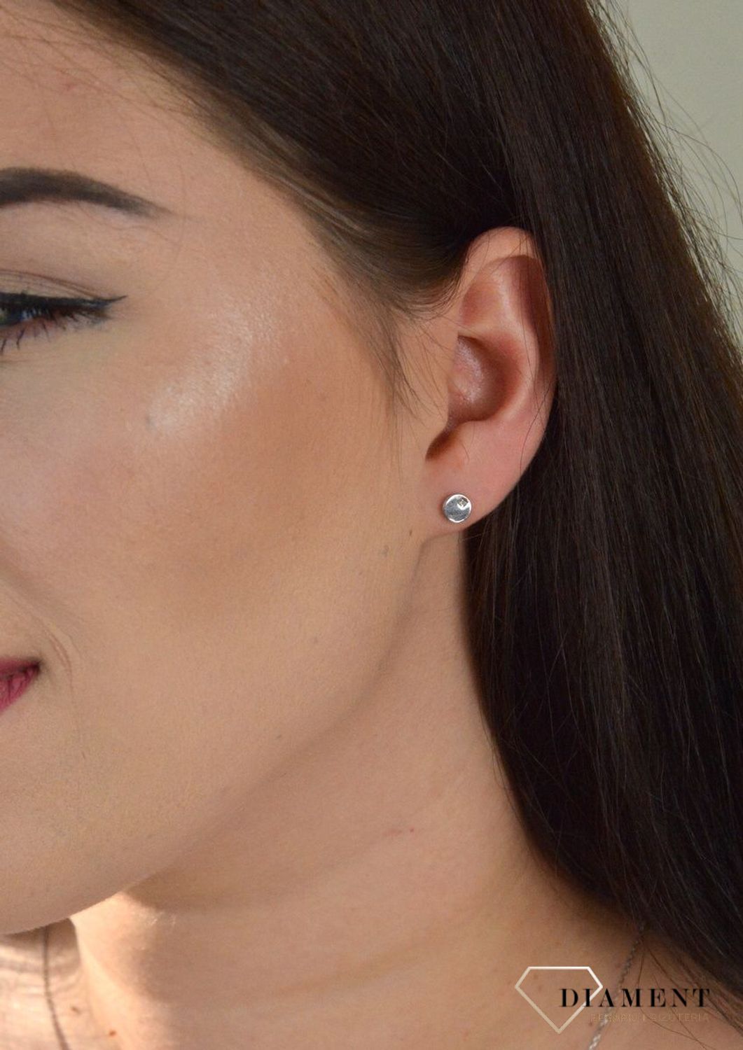 Kolczyki kółko z brylantem DIA-KLC-DIAMENT1-925.jpg